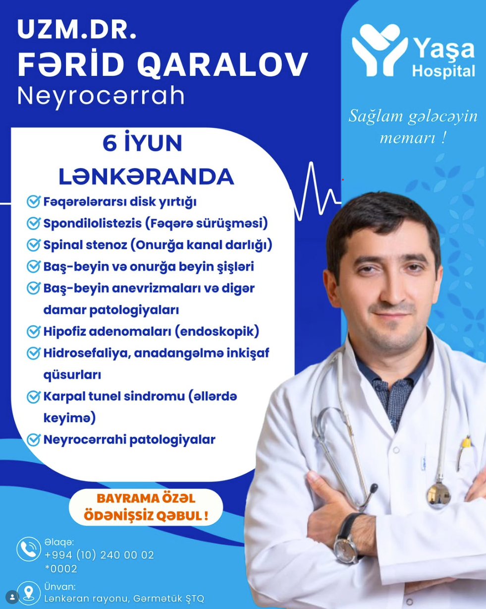 Uzm. Dr. Fərid Qaralov